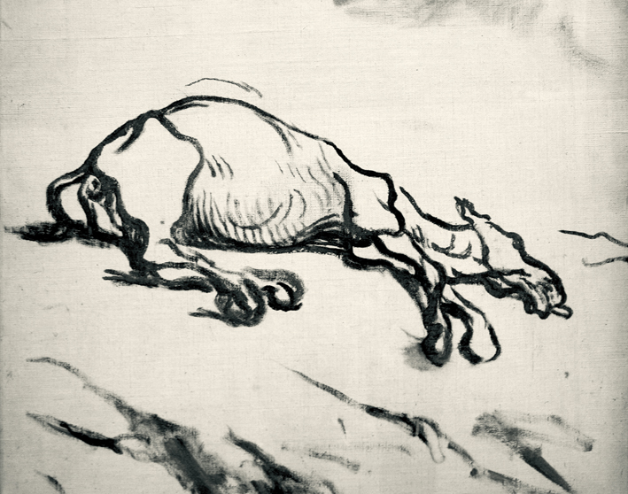  奥诺雷·杜米埃 Honore Daumier ——死畜